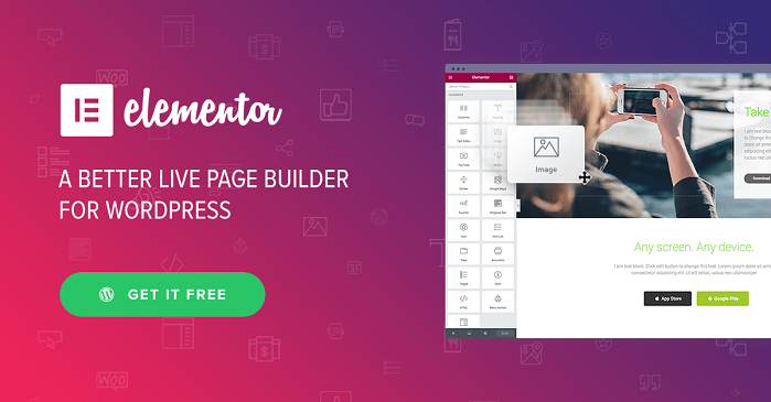 Elementor Pro v1.7.2 – Drag & Drop Live Page Builder For WordPress