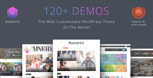 Magneto v2.0 - Multi Concept Newspaper / News / Magazine / Blog WordPress Theme