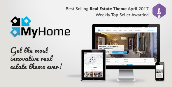 MyHome v1.0.14 - Real Estate WordPress Theme MyHome v1.0.14 - Real Estate WordPress Theme