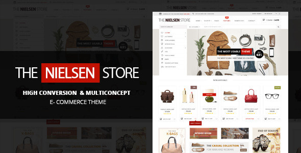 Nielsen E-commerce WordPress Theme v1.4.4