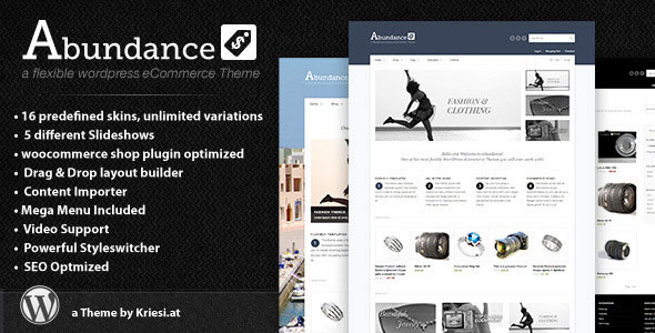 Abundance v4.3 - Themeforest eCommerce Business Theme Abundance v4.3 - Themeforest eCommerce Business Theme