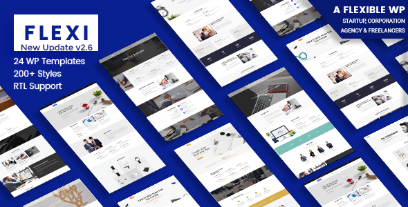 Flexi v2.6 - Flexible WordPress Theme Flexi v2.6 - Flexible WordPress Theme