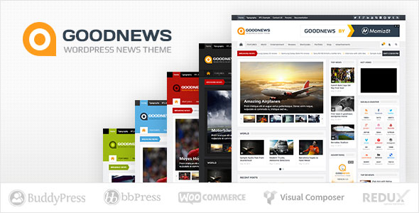 Goodnews v5.8.9 - Responsive WordPress News/Magazine Goodnews v5.8.9 - Responsive WordPress News/Magazine