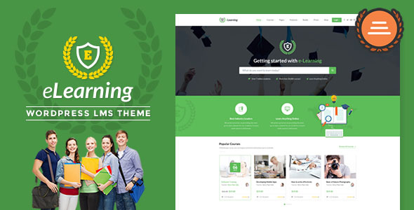LMS WordPress Theme - eLearning WP v3.1.3 LMS WordPress Theme - eLearning WP v3.1.3