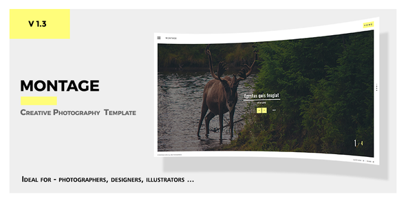 Montage - Photography Responsive Template Montage - Photography Responsive Template