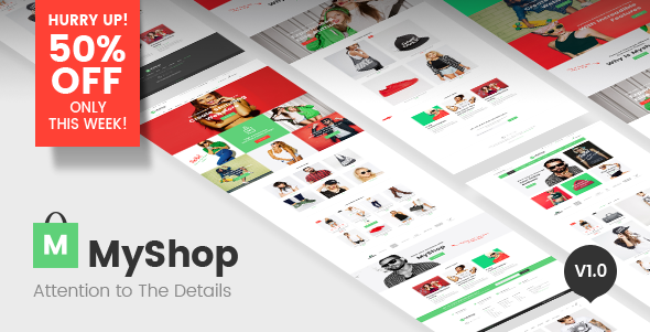 MyShop v1.0.8 - Multipurpose Shopify theme MyShop v1.0.8 - Multipurpose Shopify theme