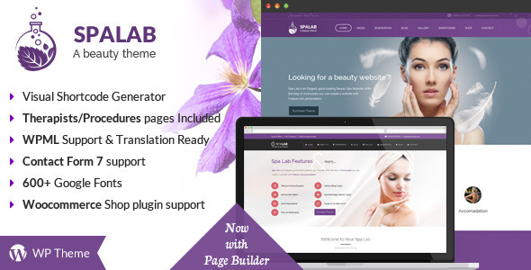 Spa Lab v2.8.1 - Beauty Salon WordPress Theme Spa Lab v2.8.1 - Beauty Salon WordPress Theme