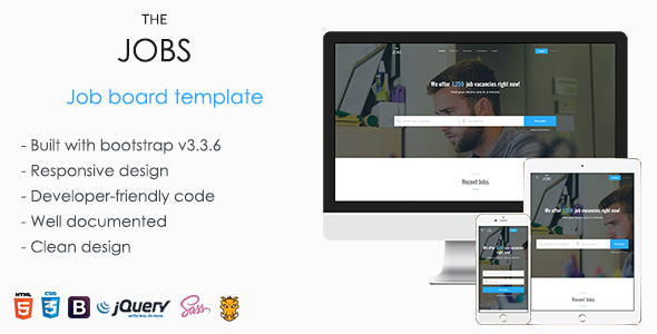 TheJobs - Job Board Template TheJobs - Job Board Template