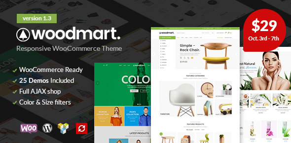 WoodMart v1.3 - Responsive WooCommerce WordPress Theme WoodMart v1.3 - Responsive WooCommerce WordPress Theme