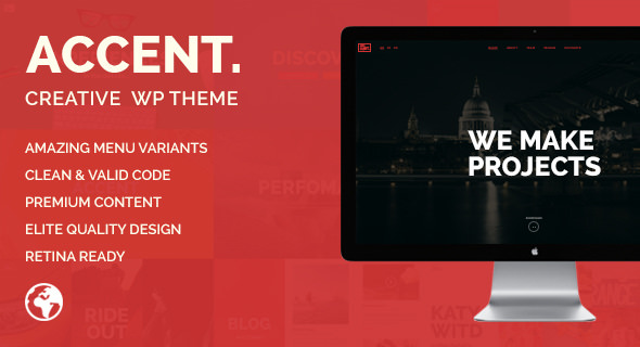 Accent v1.1.1 - Creative Responsive WordPress Theme Accent v1.1.1 - Creative Responsive WordPress Theme