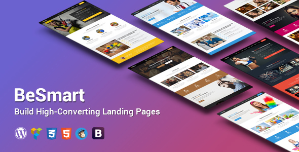 BeSmart High-Converting Landing Page WordPress Theme BeSmart High-Converting Landing Page WordPress Theme
