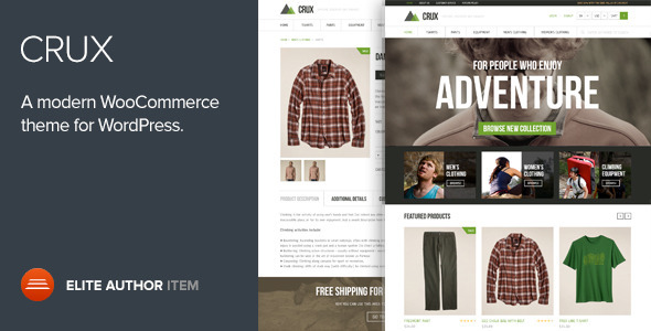 Crux v1.8.8 - Modern and lightweight WooCommerce theme Crux v1.8.8 - Modern and lightweight WooCommerce theme