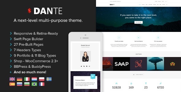 Dante v3.3.70 - Responsive Multi-Purpose WordPress Theme Dante v3.3.70 - Responsive Multi-Purpose WordPress Theme