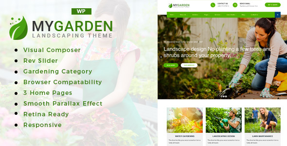 My Garden v1.0 - Gardening WordPress Theme My Garden v1.0 - Gardening WordPress Theme