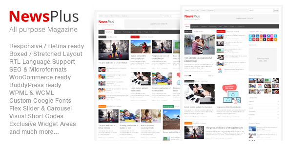 NewsPlus v2.4.6 - Magazine/Editorial WordPress Theme NewsPlus v2.4.6 - Magazine/Editorial WordPress Theme