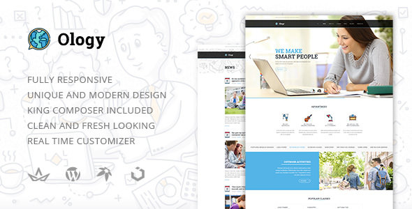 Ology v1.0.0 - Education | Courses | WordPress Theme Ology v1.0.0 - Education | Courses | WordPress Theme