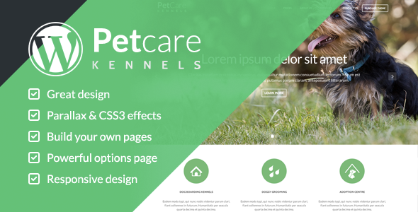 Pet Care v1.2 - Dog Kennels WordPress Themes Pet Care v1.2 - Dog Kennels WordPress Themes