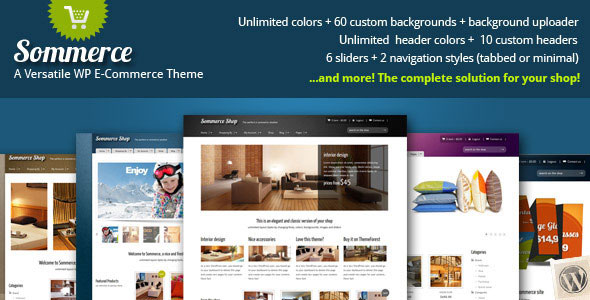 Sommerce Shop v3.2.0 - A Versatile E-commerce Theme Sommerce Shop v3.2.0 - A Versatile E-commerce Theme