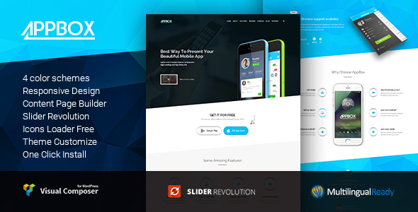 AppBox v1.3.5 - App Landing and App Store WordPress Theme AppBox v1.3.5 - App Landing and App Store WordPress Theme