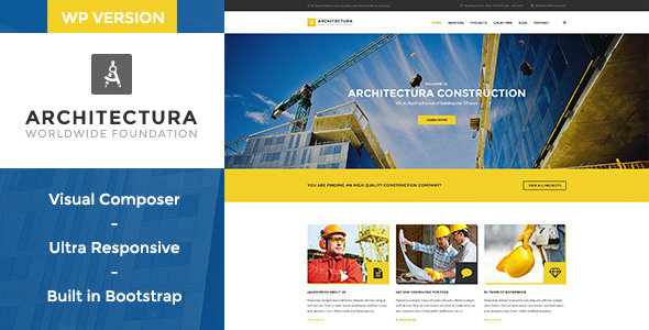 Architectura v1.1 - Construction & Building WP Theme Architectura v1.1 - Construction & Building WP Theme