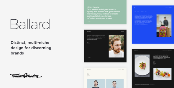 Ballard v1.0.1 - Responsive CV WordPress Theme Ballard v1.0.1 - Responsive CV WordPress Theme