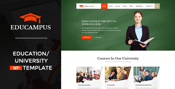 Educampus v3.1 - Education & University WordPress Theme Educampus v3.1 - Education & University WordPress Theme