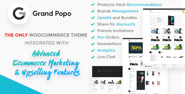 Grand Popo v2.3.1 - Advanced Marketing E-commerce Theme Grand Popo v2.3.1 - Advanced Marketing E-commerce Theme