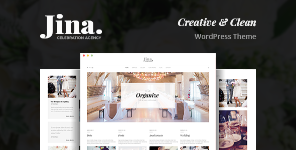Jina v1.3 - Celebration Agency Theme Jina v1.3 - Celebration Agency Theme
