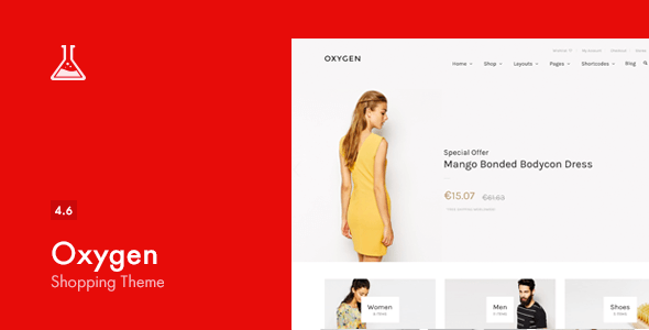 Oxygen v4.6 - WooCommerce WordPress Theme Oxygen v4.6 - WooCommerce WordPress Theme
