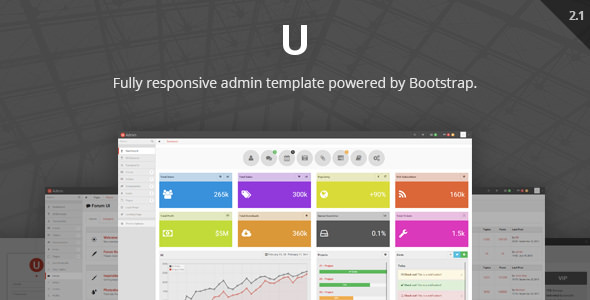uAdmin v2.1 - Responsive Admin Dashboard Template uAdmin v2.1 - Responsive Admin Dashboard Template