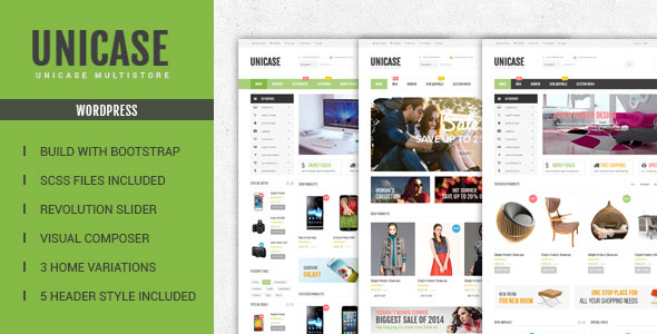 Unicase v1.5.0 - Electronics Store WooCommerce Theme Unicase v1.5.0 - Electronics Store WooCommerce Theme