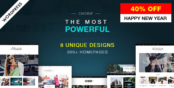 CheerUp v4.0.3 - Blog / Magazine - WordPress Blog Theme CheerUp v4.0.3 - Blog / Magazine - WordPress Blog Theme