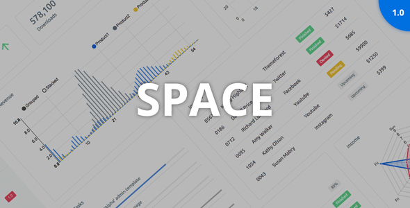 Space v1.0 - Responsive Admin Dashboard Template Space v1.0 - Responsive Admin Dashboard Template