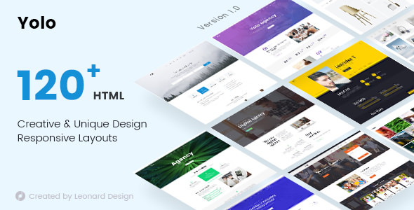 Yolo v1.1 - Responsive Multi-Purpose HTML Template Yolo v1.1 - Responsive Multi-Purpose HTML Template