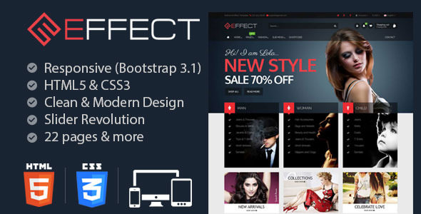 Effect v1.0 - Responsive E-Commerce Template Effect v1.0 - Responsive E-Commerce Template