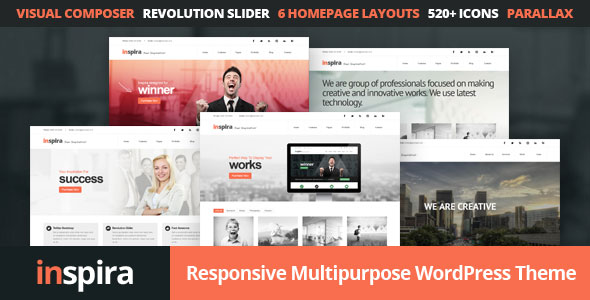 Inspira v1.4 - Responsive Multipurpose WordPress Theme Inspira v1.4 - Responsive Multipurpose WordPress Theme