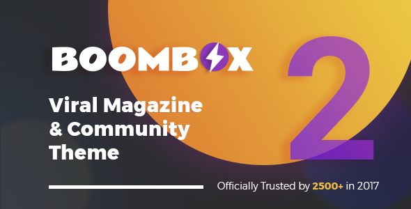 BoomBox v2.1.5 - Viral Magazine WordPress Theme BoomBox v2.1.5 - Viral Magazine WordPress Theme