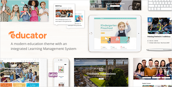 Educator v1.0 - Education and Learning Management System Theme Educator v1.0 - Education and Learning Management System Theme