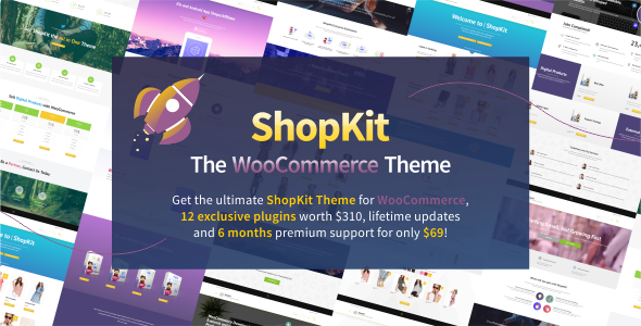 ShopKit v1.4.0 - The WooCommerce Theme ShopKit v1.4.0 - The WooCommerce Theme