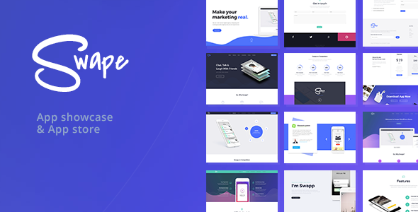 Swape v1.2.3 - App Showcase & App Store Theme Swape v1.2.3 - App Showcase & App Store Theme