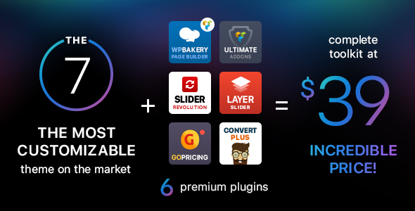 The7 v6.2.1.1 - Multi-Purpose Website Building Toolkit The7 v6.2.1.1 - Multi-Purpose Website Building Toolkit