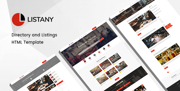 Listany v1.0 - Directory and Listings HTML Template Listany v1.0 - Directory and Listings HTML Template