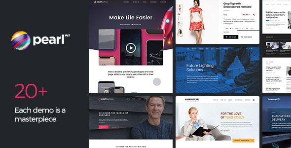 Pearl WP v2.3.2 - Corporate Business WordPress Theme Pearl WP v2.3.2 - Corporate Business WordPress Theme