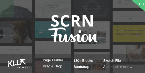 SCRN Fusion - Creative Template with Page Builder SCRN Fusion - Creative Template with Page Builder