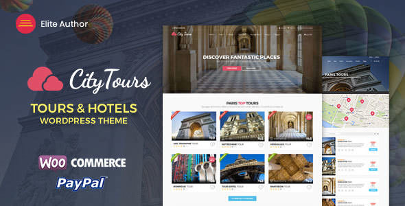 CityTours v2.5.2 - Hotel & Tour Booking WordPress Theme CityTours v2.5.2 - Hotel & Tour Booking WordPress Theme