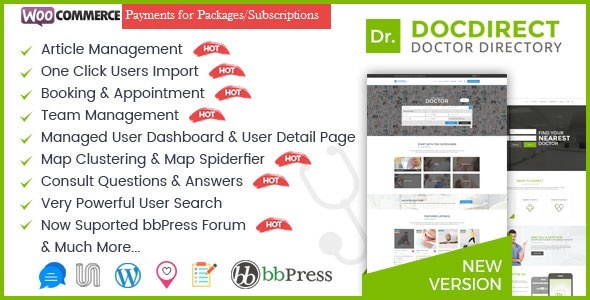Directory DocDirect v7.8 - Theme for Doctors and Healthcare Directory DocDirect v7.8 - Theme for Doctors and Healthcare