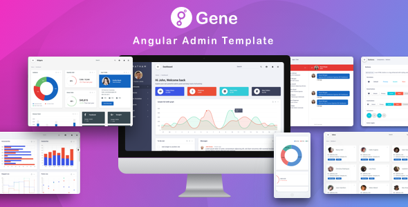 Gene v1.0 - Angular 5 Admin Template with Material Design Gene v1.0 - Angular 5 Admin Template with Material Design