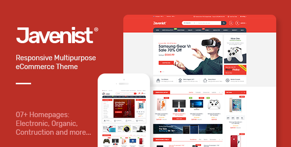 Javenist v1.1 - Multipurpose eCommerce WordPress Theme Javenist v1.1 - Multipurpose eCommerce WordPress Theme