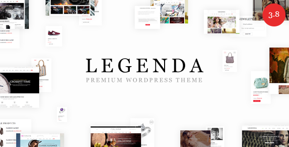 Legenda v3.8 - Responsive Multi-Purpose WordPress Theme Legenda v3.8 - Responsive Multi-Purpose WordPress Theme
