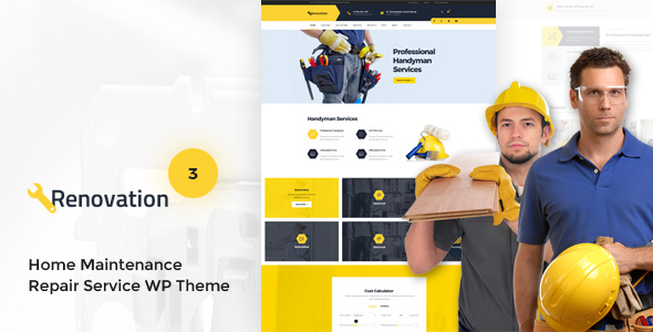 Renovation v3.5.2 - Home Maintenance, Repair Service Theme Renovation v3.5.2 - Home Maintenance, Repair Service Theme
